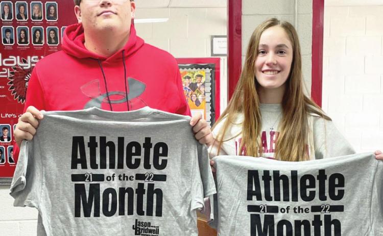 February Student Athletes Of The Month