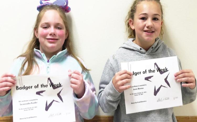 Badgers of the Week