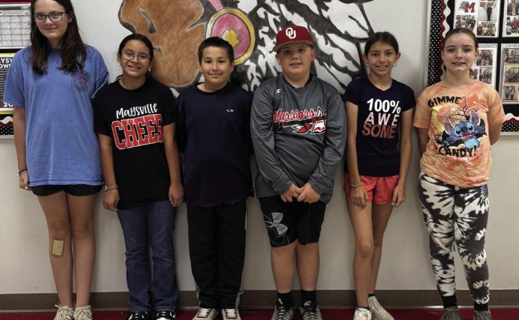 Maysville students reach AR goals