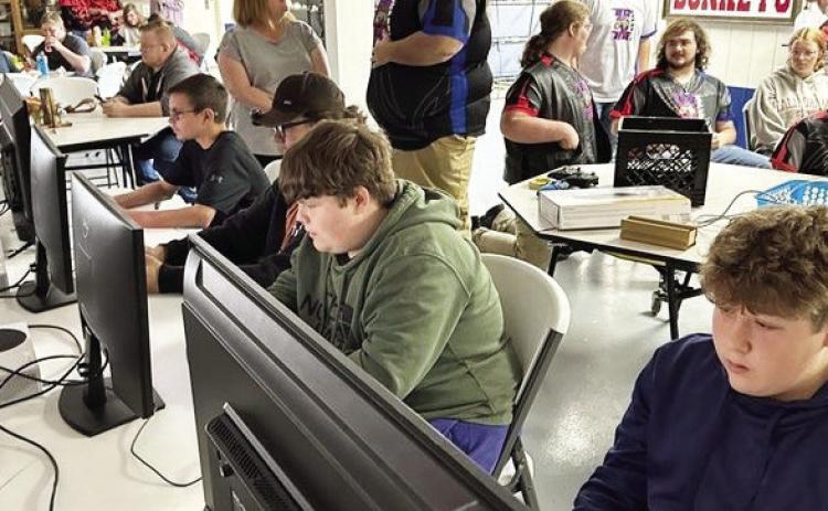 The Elmore City-Pernell Halo eSports team of Nathan Shrader, Jarrod Christie, Malachi Luster and Ryan Stermer placed second at the Bray-Doyle eSports Invitational.