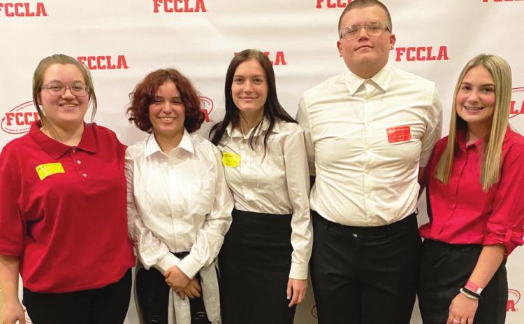 Maysville FCCLA officers