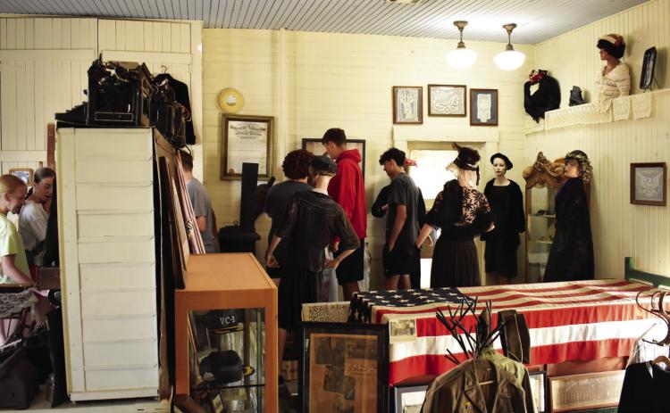 Field trip stops at Depot Museum