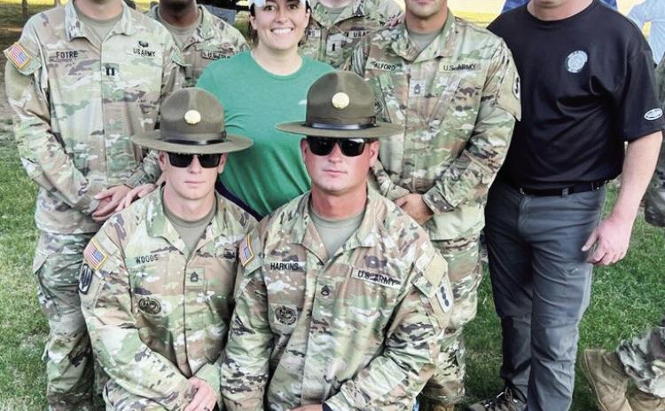 Sen. Jessica Garvin, R-Duncan, and Sen. James Leewright, R-Bristow, joined their Leadership Oklahoma class for a program weekend at Ft. Sill in Lawton to learn about the U.S. Army and military issues.