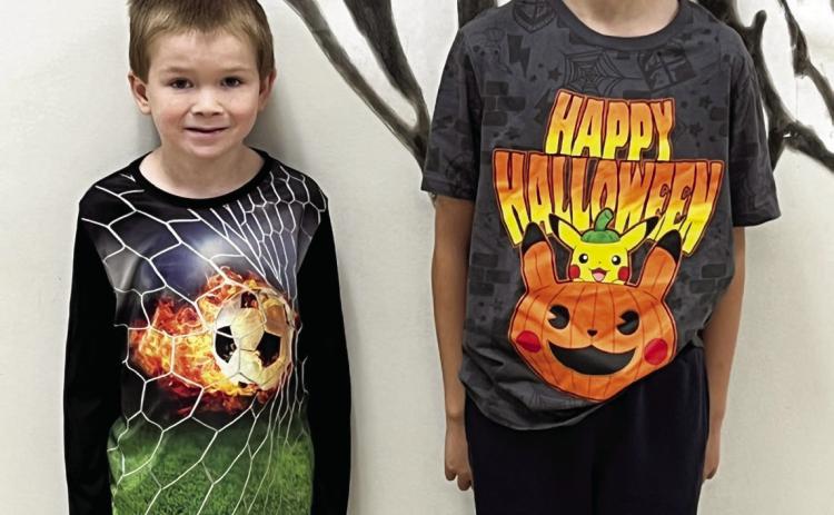 Maysville Elementary School students from Mrs. Anderson's third grade class who achieved 50% of their AR goals for the second nine weeks are: Billy Oldham and Jace Barth. Courtesy photo