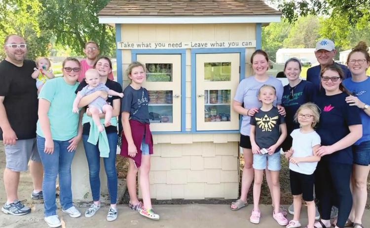 Local family builds ‘grandma’s pantry’