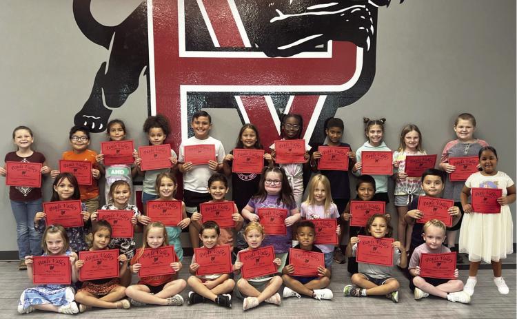 PVES September Little Panther Awards