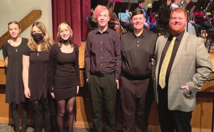 EC-P band members perform at SCOBDA