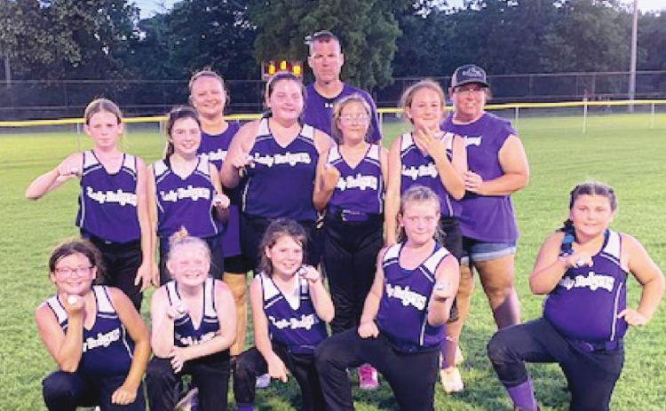 The Elmore City Lady Badgers