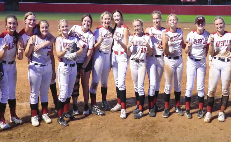 The Lady Warriors are the 2021 Maysville Softball Tournament champions.